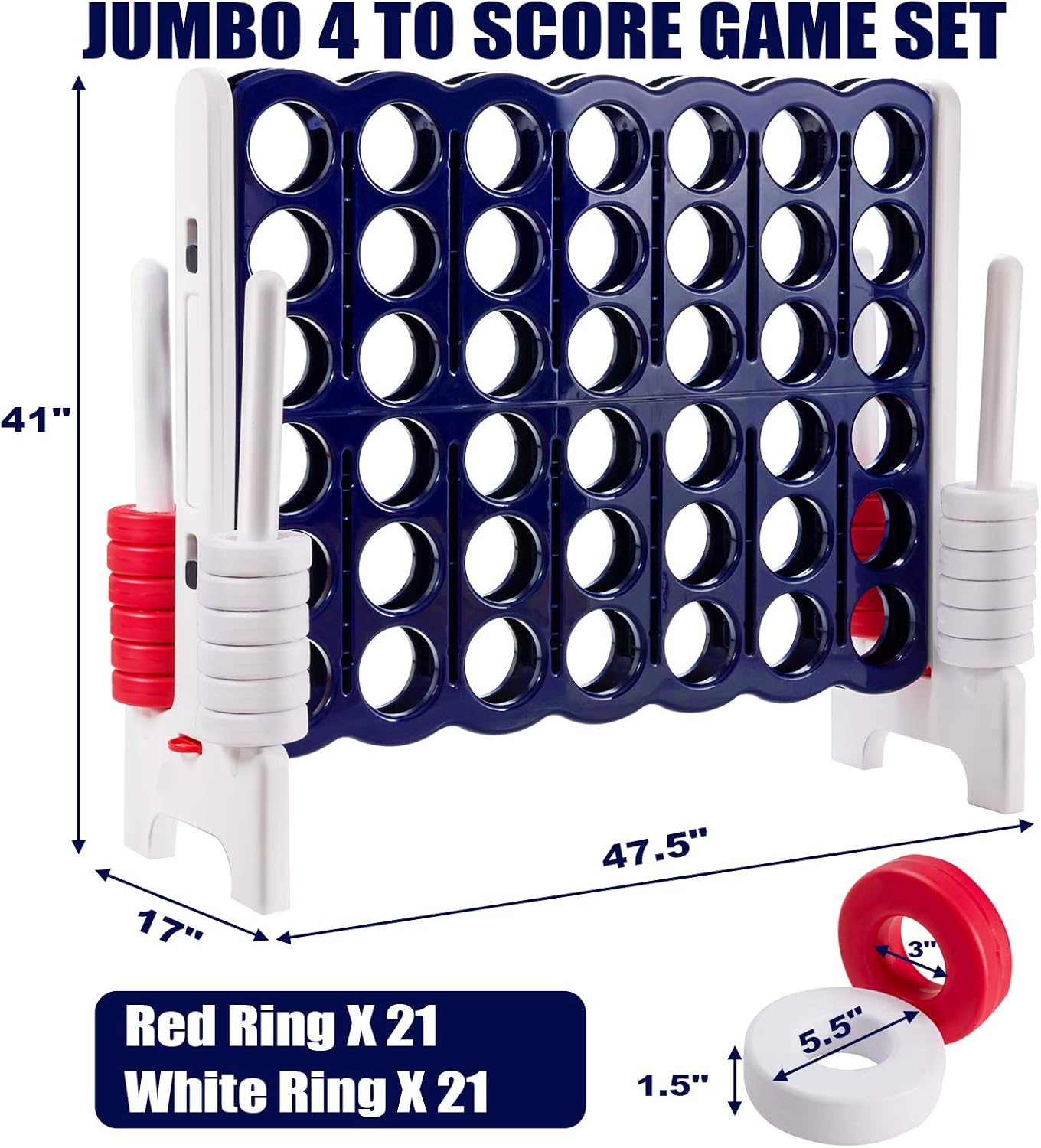 Jumbo 4-to-Score Giant Game Set