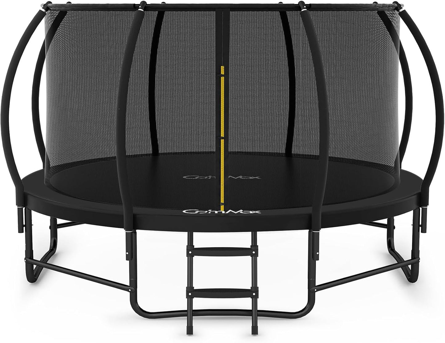 CalmMax 10FT 12FT 14FT 15FT 16FT Trampoline with Enclosure Recreational Trampolines with Ladder