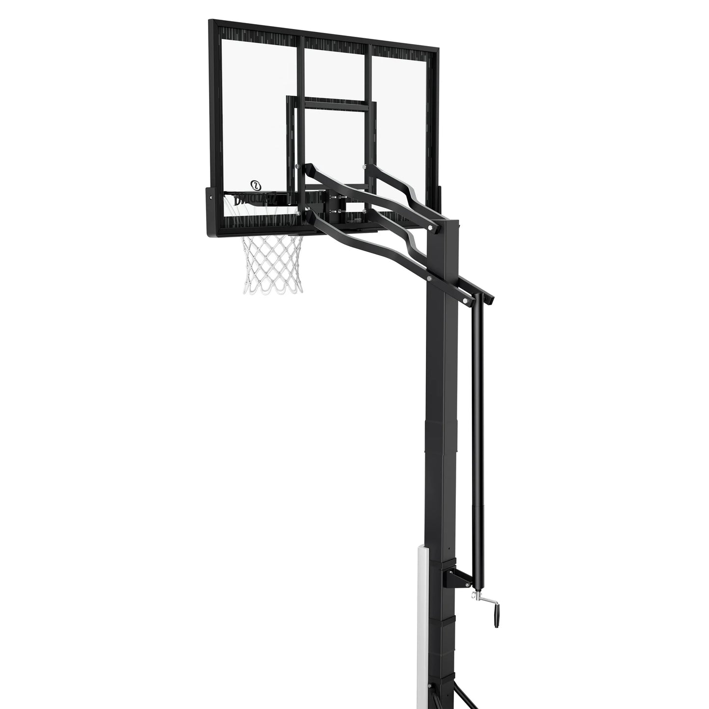 Spalding 60 inch Acrylic Screw Jack Portable Basketball Hoop System