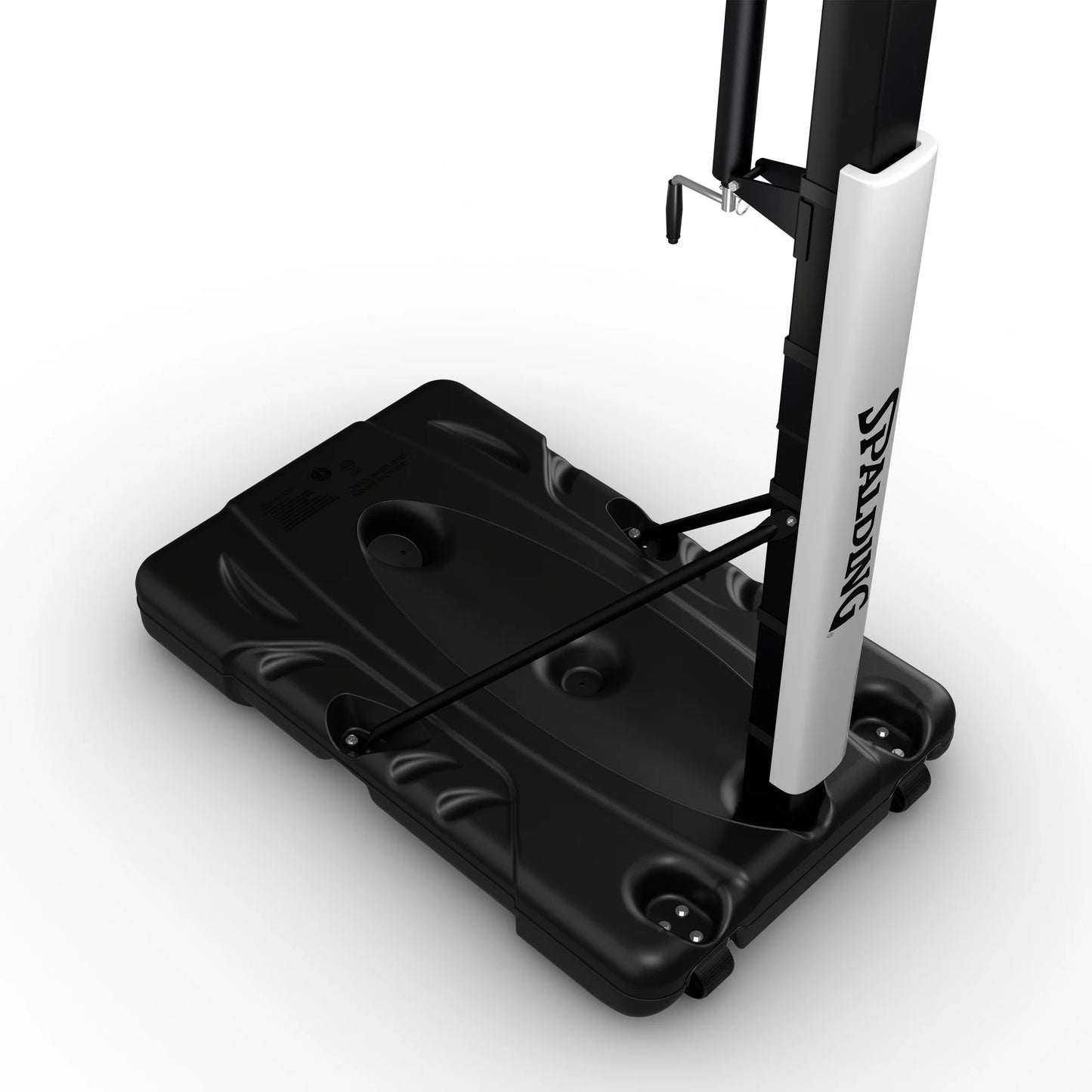 Spalding 60 inch Acrylic Screw Jack Portable Basketball Hoop System